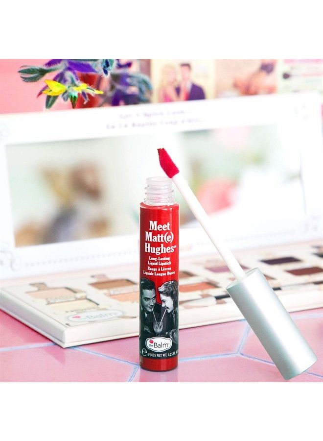 theBalm تعرف على أحمر الشفاه السائل طويل الأمد من مات هيوز - Image 2