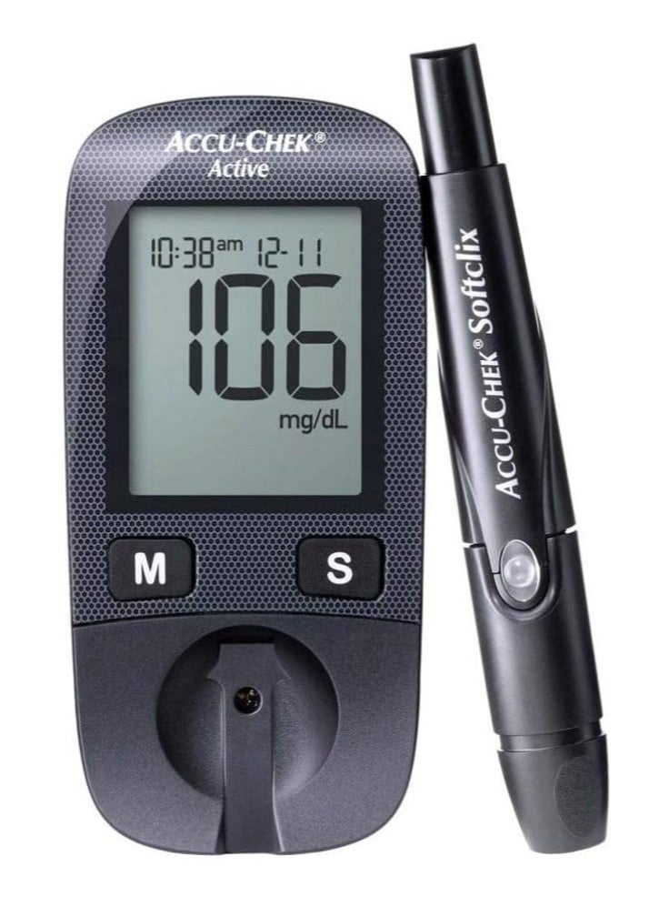 ACCU-CHECK ACTIVE - ACCU-CHEK Active Blood Glucose Monitoring System With 50 Pieces Test Strips - Image 1