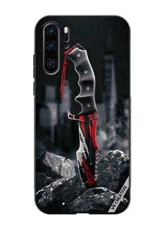 Protective Case Cover For Huawei P30 Pro Huntsman Knife Design Multicolour