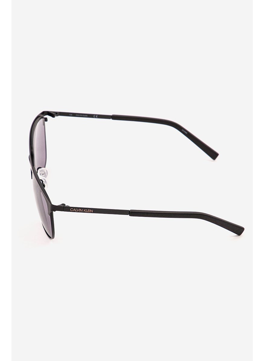 CALVIN KLEIN Men CK20123S Round Sunglasses, Grey  - Image 3