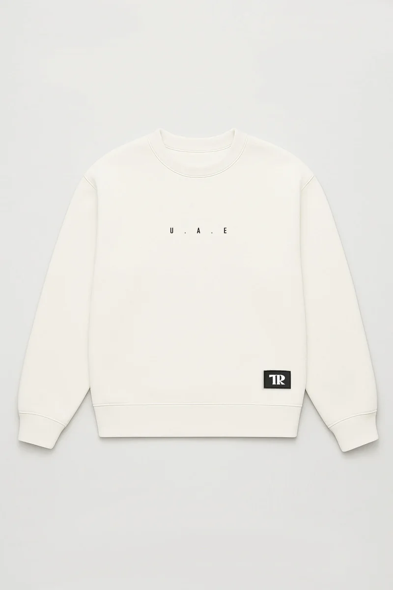 تيربلي ريل UAE Verified Off-White Sweatshirt