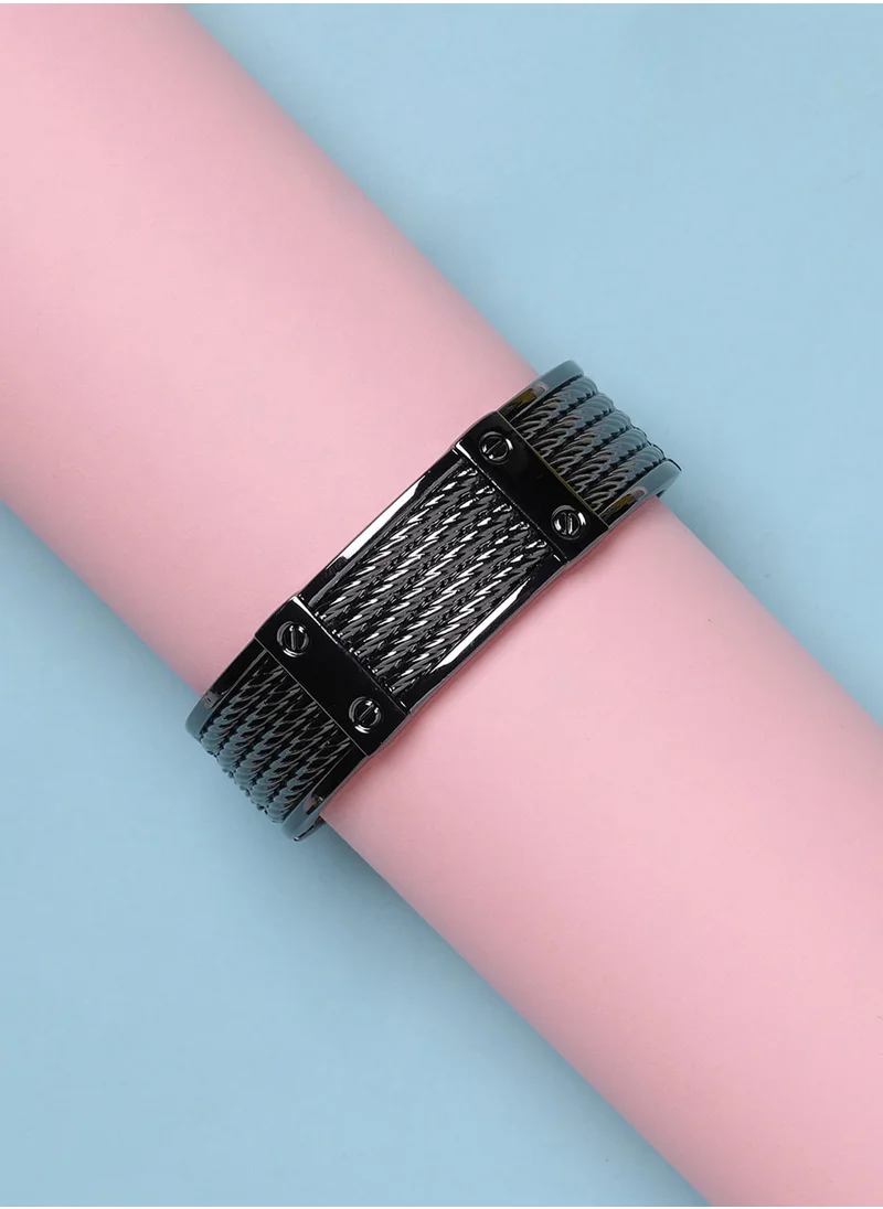 SOHI Screwed Rope Bracelet