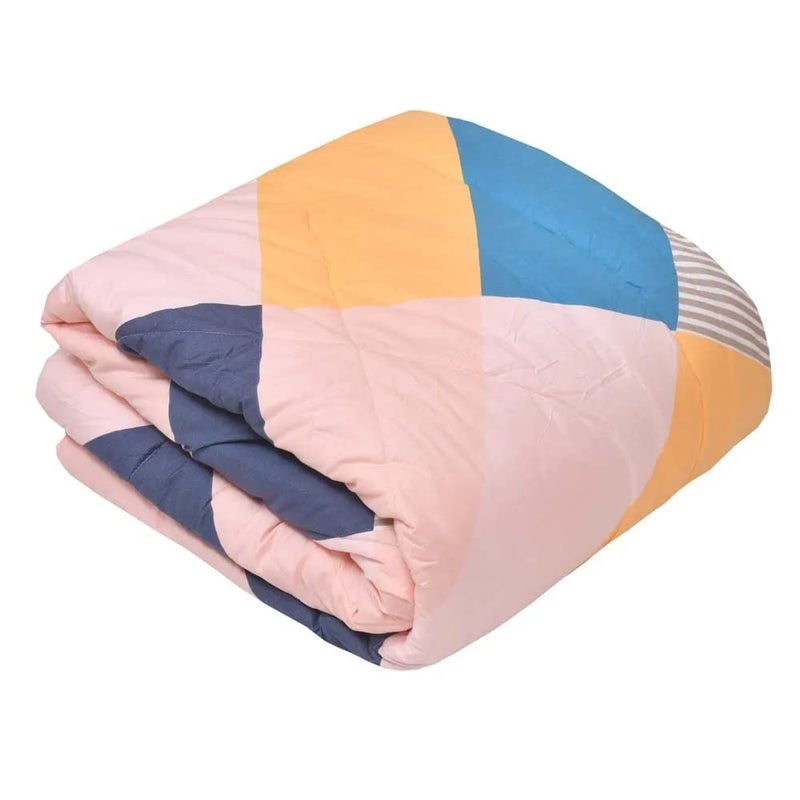 VIVEA RESERVE 220 GSM Microfiber Reversible AC Comforter Double Bed King Size/Quilt (90" x 100"- Oyester Pink) - Image 4