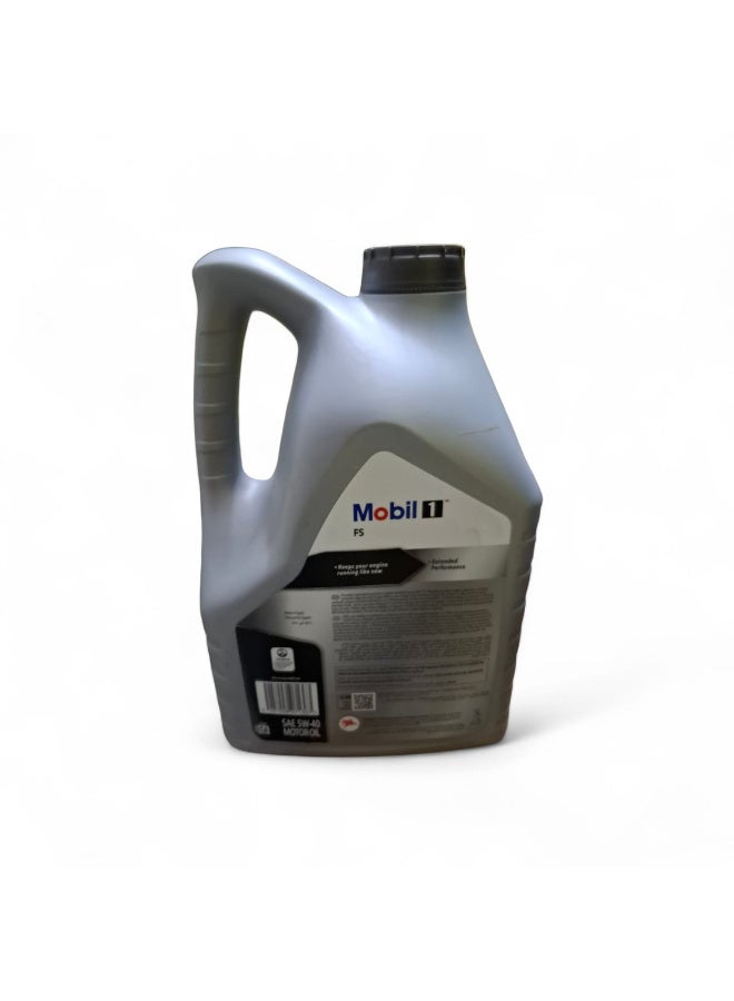 موبيل 1 زيت محرك اصطناعي ممتاز للتآكل 5W-40 سعة 5 لترات - Image 2