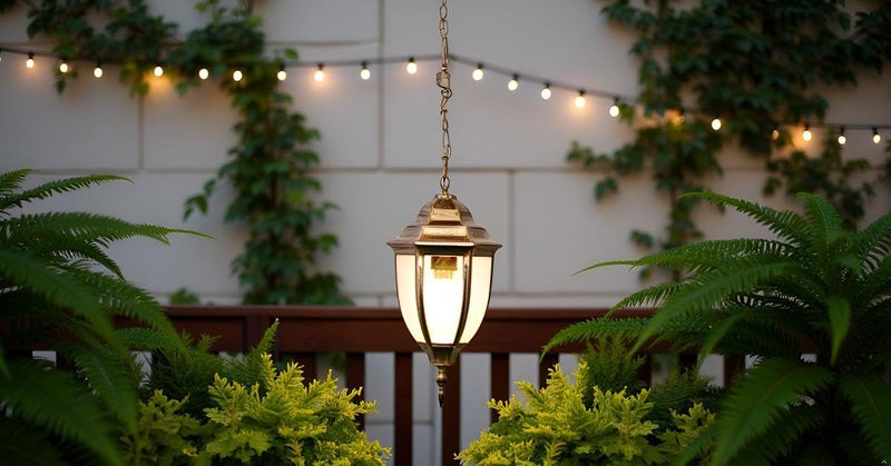BrightLyt Aluminium Outdoor Hanging Lights Waterproof, Pendant Light for Balcony, Garden Hangings Lamps for Pole, Exterior (Pack of 1) - Image 5