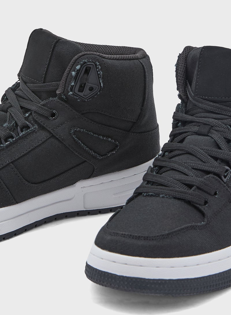 Seventy Five Denim Skateboard High Top Sneakers - Image 4