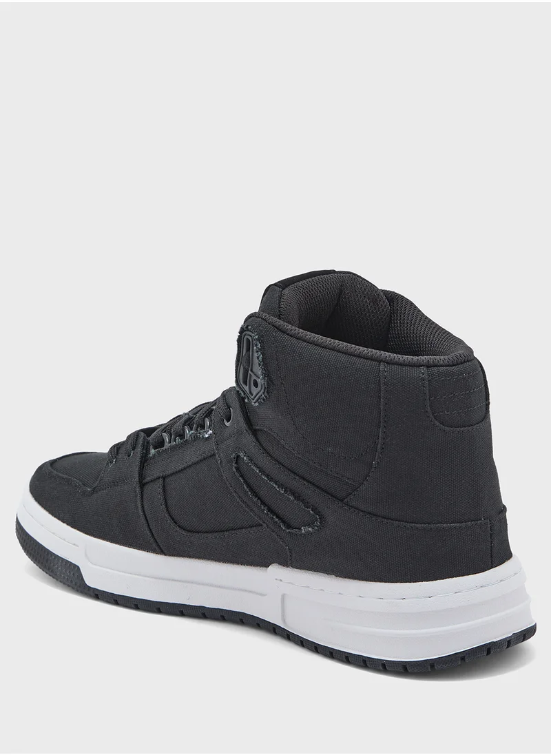 Seventy Five Denim Skateboard High Top Sneakers