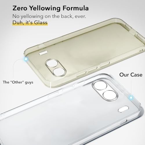 Jkobi Lifetime Anti-Yellow Clear Back Case Cover for Oneplus Nord 4 (Sleek Hard Crystal | Shockproof and Camera Protection) - Image 2