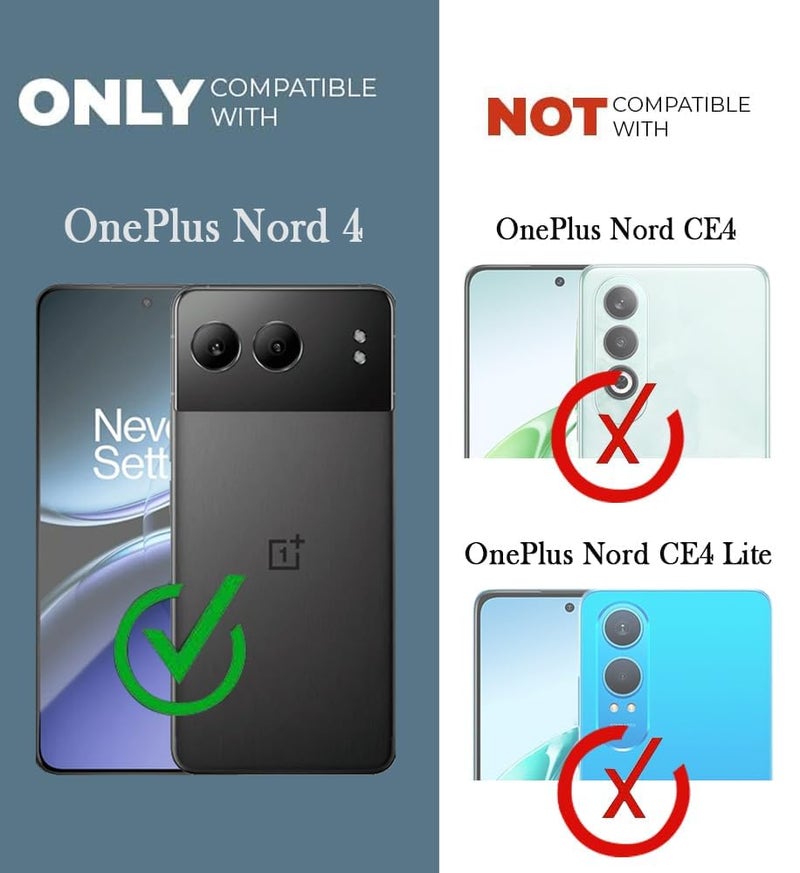 Jkobi Lifetime Anti-Yellow Clear Back Case Cover for Oneplus Nord 4 (Sleek Hard Crystal | Shockproof and Camera Protection) - Image 4
