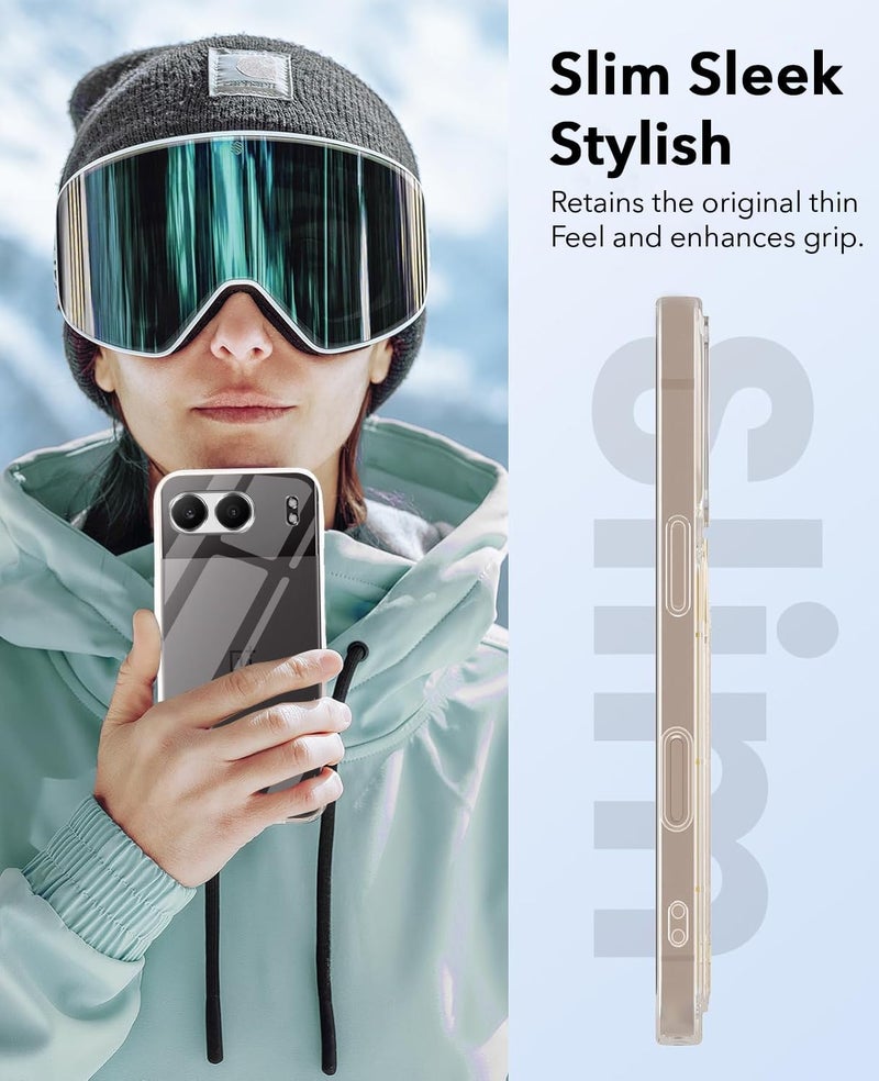 Jkobi Lifetime Anti-Yellow Clear Back Case Cover for Oneplus Nord 4 (Sleek Hard Crystal | Shockproof and Camera Protection) - Image 3
