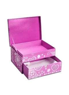 RMS Sparkling Jewellery Box – Diy Jewelry Box Kit With Gemstones And Mosaics – 2 Assorted Designs  - Image 2