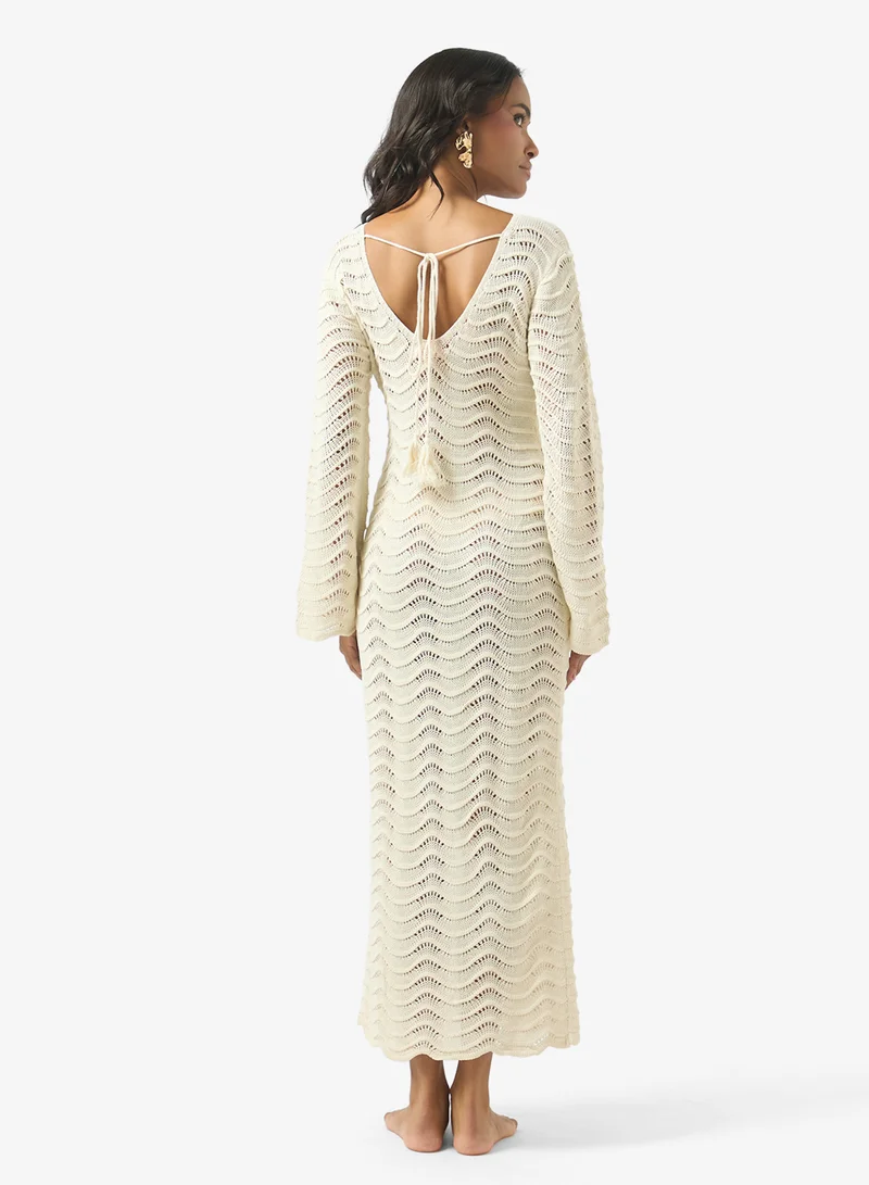سولايرا Crochet Beach Dress
