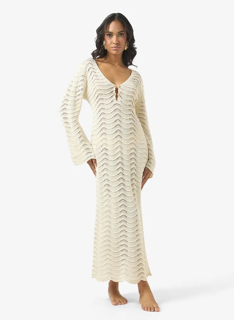 سولايرا Crochet Beach Dress