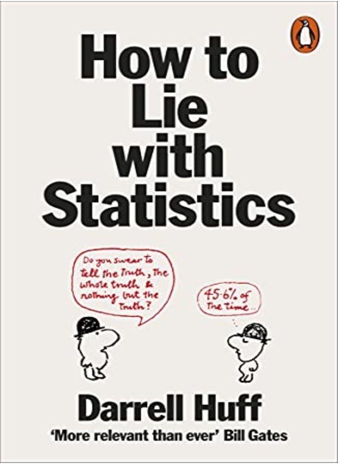 null - How To Lie With Statistics by Darrell Huff Paperback - Image 1
