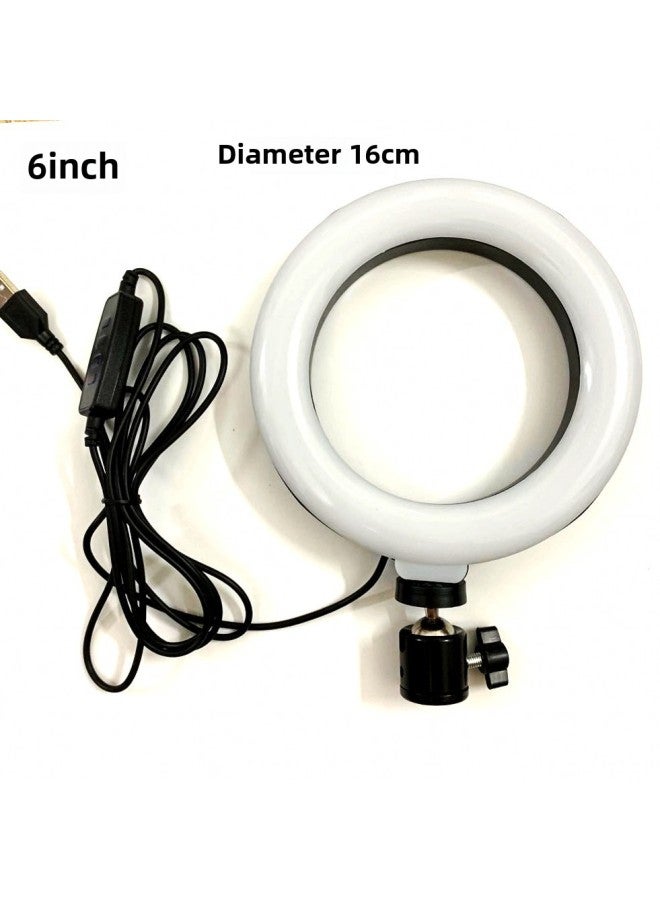 10-inch Fill Light Ring 13-inch Light 18-inch 45cm Touch Remote Control 6-inch Internet Celebrity Live Light LED Light Factory-Specifications:6 Inches/16cm  - Image 1