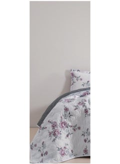Red Rose A king-sized summer microfiber double bed sheet that adds beauty and elegance to your room, measuring 230*250cm.  - Image 2