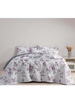 Red Rose A king-sized summer microfiber double bed sheet that adds beauty and elegance to your room, measuring 230*250cm.  - Image 1
