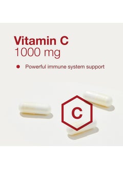 Protocol For Life Balance Protocol C-1000 + Zinc-15 - Vitamin C & Zinc Bisglycinate - Immune Support Supplement* - Antioxidants Supplement* - with Ascorbic Acid - 120 Veg Capsules  - Image 4
