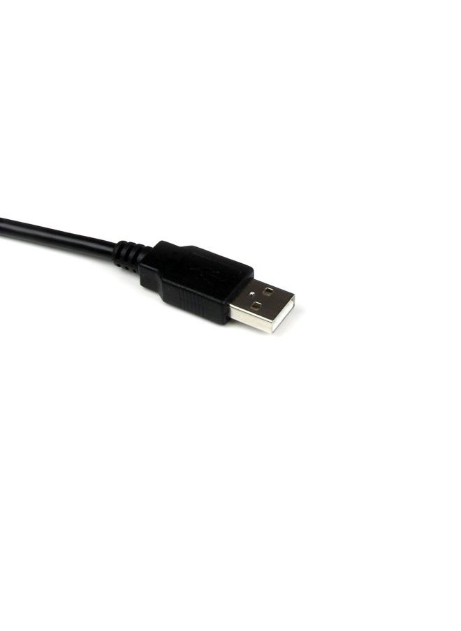 StarTech 5ft USB 2.0 Extension Cable - Male to Female - 5 ft USB A to A Extension cord for Laptop, Desktop, Tablet, Webcam & More (USBEXTAA5DSK) , Black  - Image 3