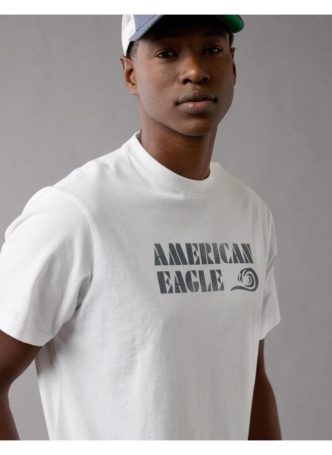 American Eagle AE Logo Graphic T-Shirt  - Image 5