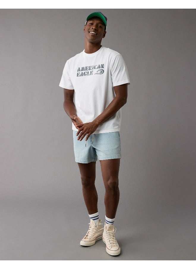 American Eagle AE Logo Graphic T-Shirt  - Image 4