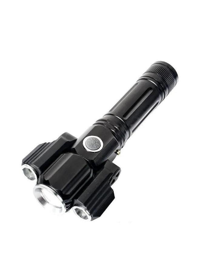 3 in 1 Telescopic Zoom Head Flashlight Constructed from Premium Grade Aluminum Alloy 4 Light Modes Perfect for Travel, Camping  - Image 1