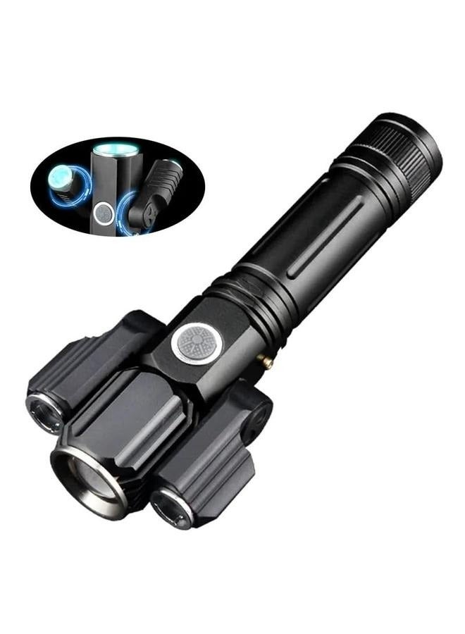 3 in 1 Telescopic Zoom Head Flashlight Constructed from Premium Grade Aluminum Alloy 4 Light Modes Perfect for Travel, Camping  - Image 2
