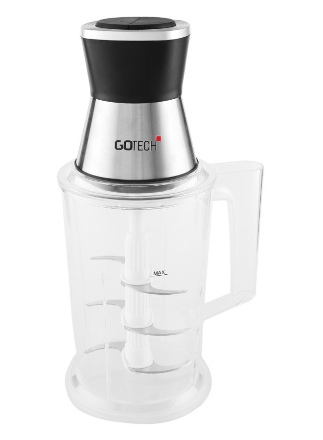 GOTECH  Chopper 500W 2L GT-CH400 Stainless steel - Image 1
