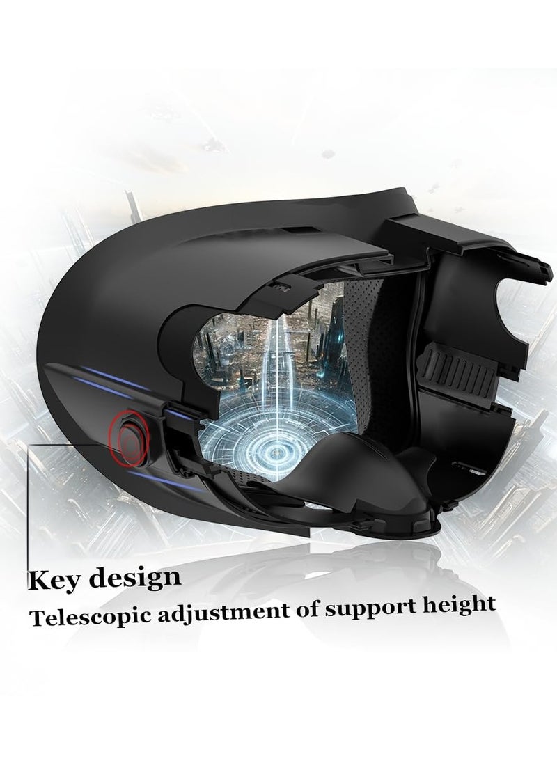 Anmi Face Pad Cushion Compatible with Oculus/Meta Quest 3 Accessories, Replacement Foam Cushion,Anti-Sweat, Anti-Leakage Siliocne Face Cover and Nose Guard Pad  - Image 3