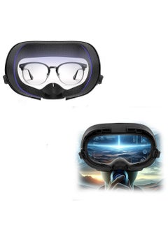Anmi Face Pad Cushion Compatible with Oculus/Meta Quest 3 Accessories, Replacement Foam Cushion,Anti-Sweat, Anti-Leakage Siliocne Face Cover and Nose Guard Pad  - Image 4