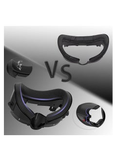 Anmi Face Pad Cushion Compatible with Oculus/Meta Quest 3 Accessories, Replacement Foam Cushion,Anti-Sweat, Anti-Leakage Siliocne Face Cover and Nose Guard Pad  - Image 5