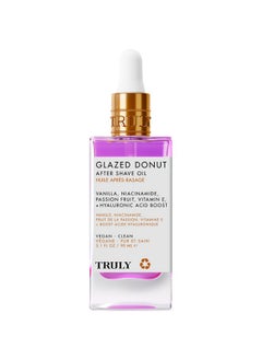 Truly Beauty Glazed Donut After Shave Oil - Razor Bumps Treatment For Women, Razor Bump And Ingrown Hair Treatment For Bikini Area - 3.1 Oz 