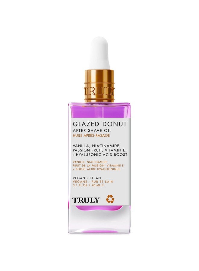 Truly Beauty Glazed Donut After Shave Oil - Razor Bumps Treatment For Women, Razor Bump And Ingrown Hair Treatment For Bikini Area - 3.1 Oz