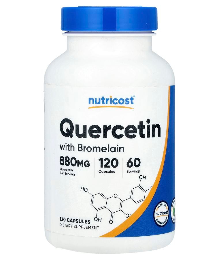 Quercetin with Bromelain 120 Capsules