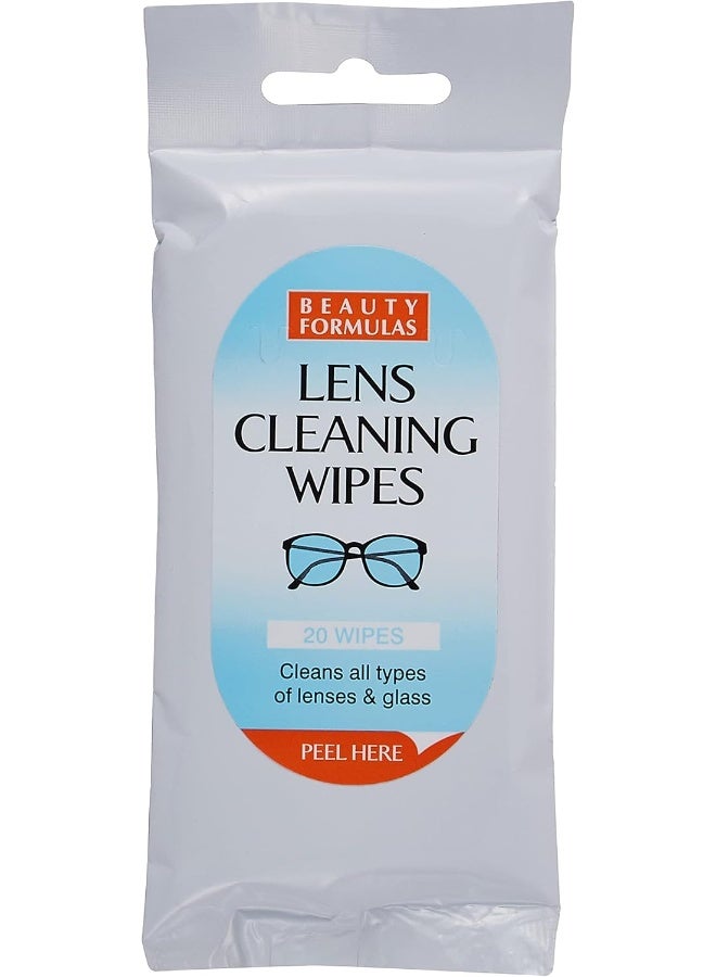 Beauty Formulas Spectacle Wipes, 20-Piece - Image 1