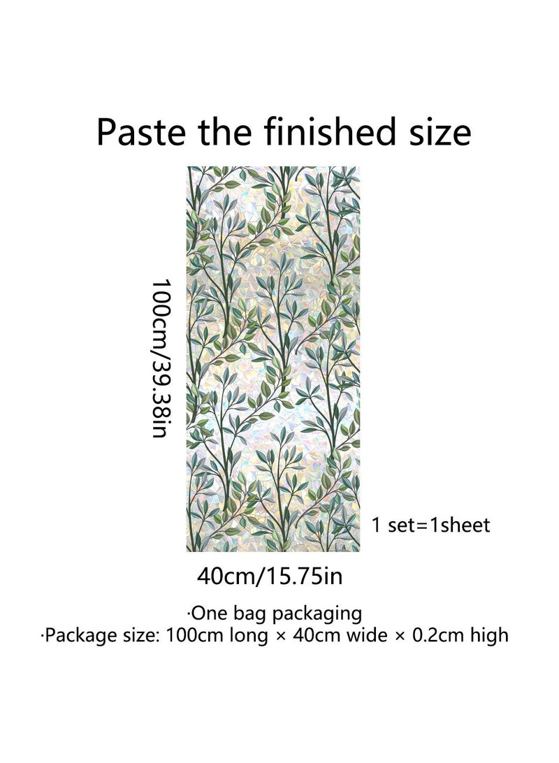 Y&D Vine Vine Static Glass Sticker Suitable For Window Adhesive Free And Detachable Painted Glass Sticker Sun Visor Window Sticker - Image 2