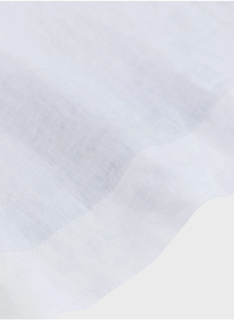 اتش اند ام 2-Pack Linen Blackout Curtain Lengths