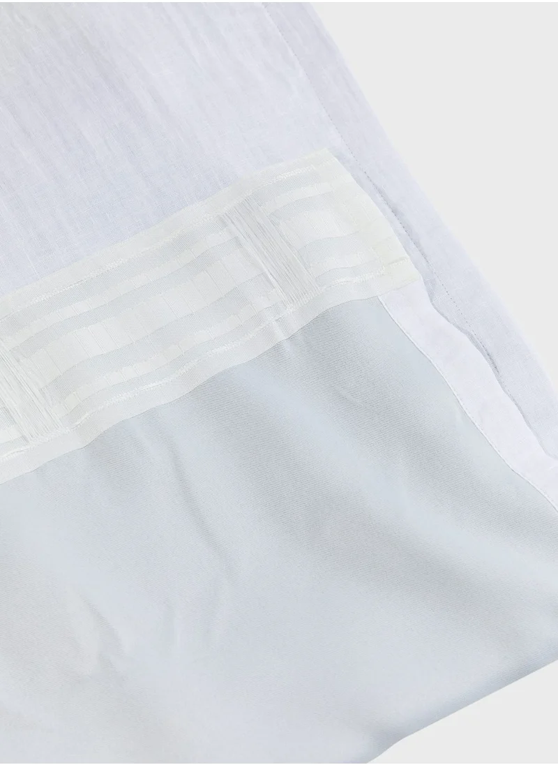 اتش اند ام 2-Pack Linen Blackout Curtain Lengths