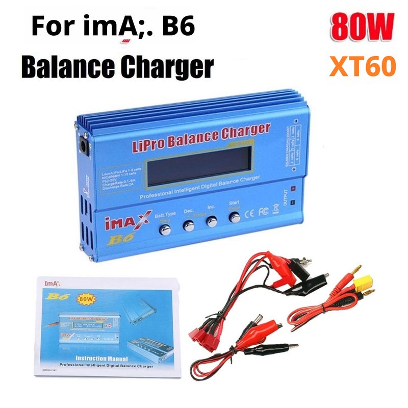 IMAX B6 80W Battery Charger for LiPo/Li-ion/NiMH/NiCd - Image 2