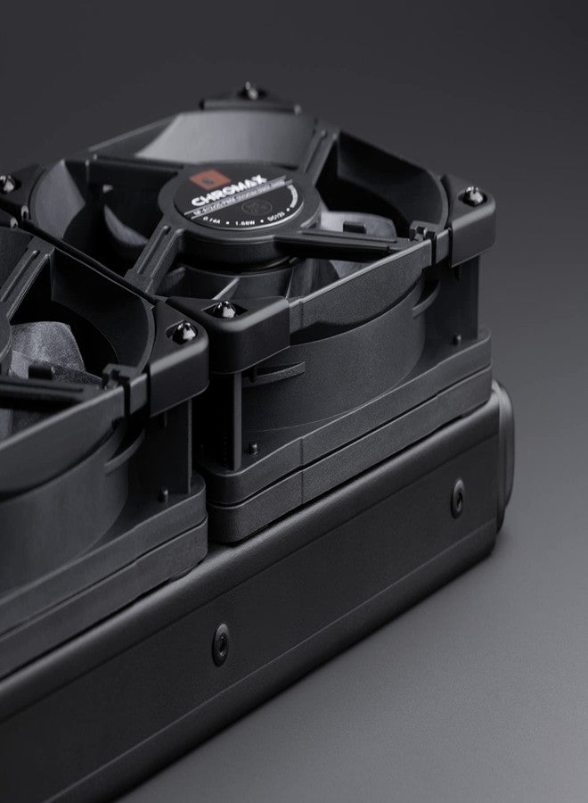 Noctua NA-IS1-12 chromax.black Sx2, Air Intake Spacers for Fans 120 mm (Black) - Image 5