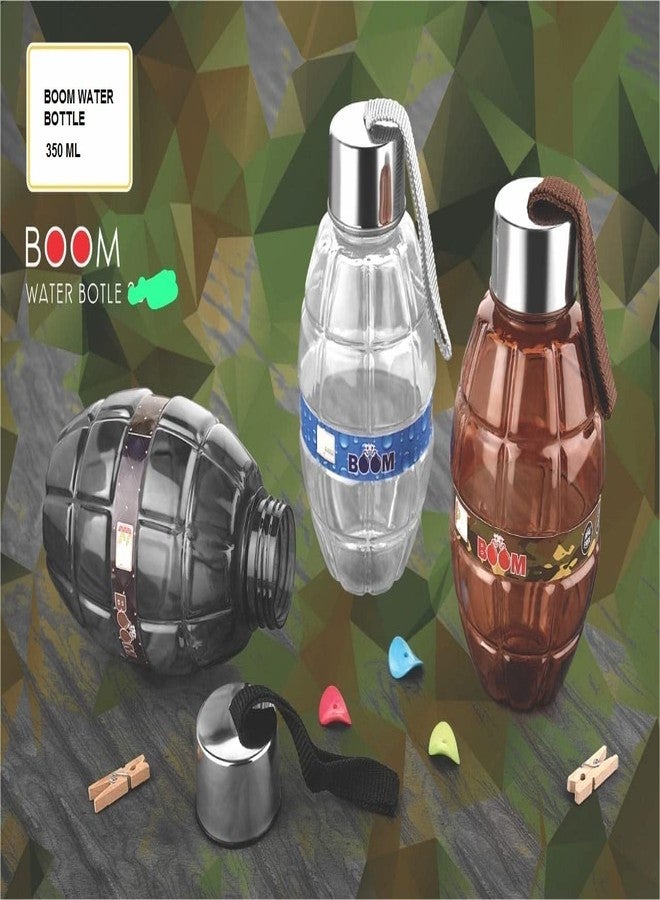 PUTHAK UNEQUETREND Grenade shape for kids baby children use drinking water juice bottle 350ml with lid bpa free cup bottle (3) - Image 4
