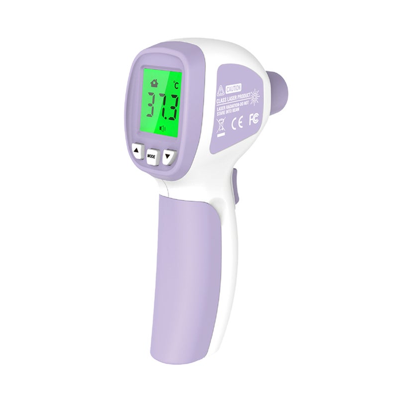 LCD Digital IR Thermometer Non-contact Infrared Forehead Thermometer Fever Thermometer Dual Mode Temperature Meter with Fever Alarm Data Storage - Image 1