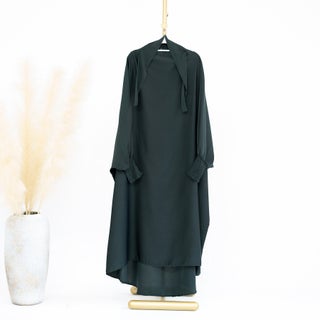 2023 Loriya Maxi Plain Abaya Kids Dress LR662 Dark green - pzsku/Z6AC96803F67624B520DFZ/45/1746218750/61fd6fe5-7914-4b47-87e6-7bc957d58a96