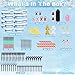EOBOH 24 Pack Build a Snowman Kit Christmas DIY Snowman Crafts for Kids Bulk Snowman Kit Winter Decorations Indoor Creative Kids Air Dry Clay Modeling Crafts Kit for Christmas Gifts Favor Supplies - Image 4