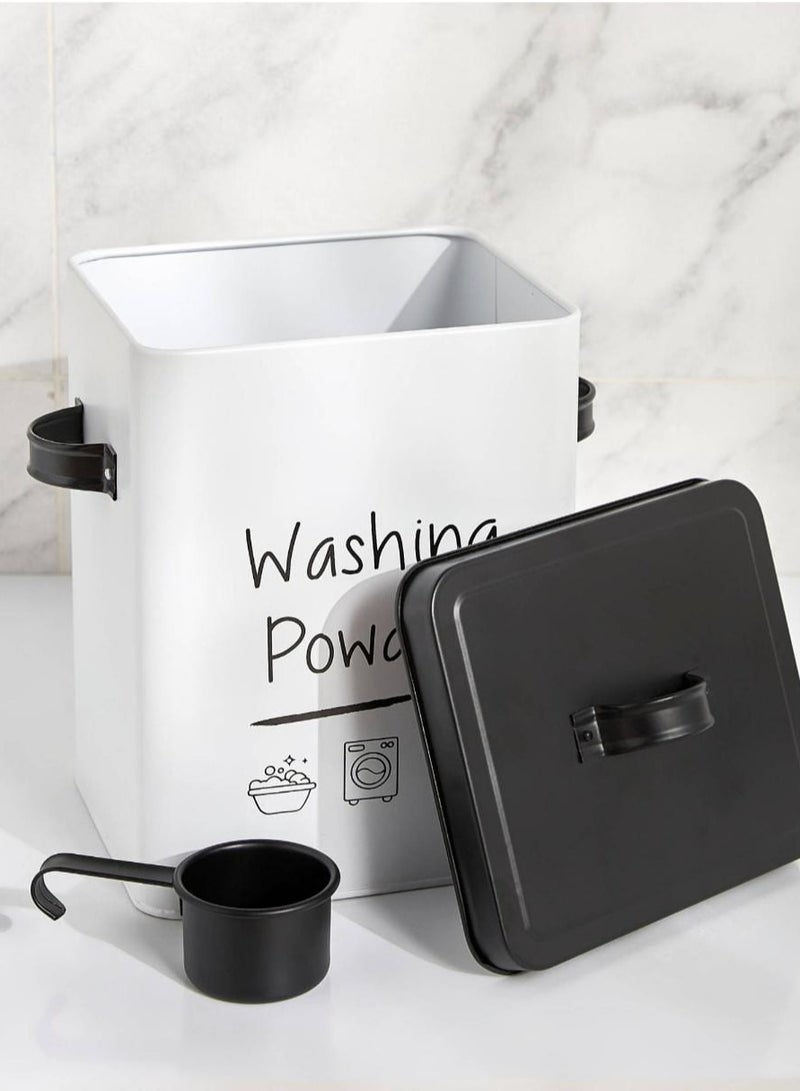 Washing Powder Box with Lid and Scoop - Image 2