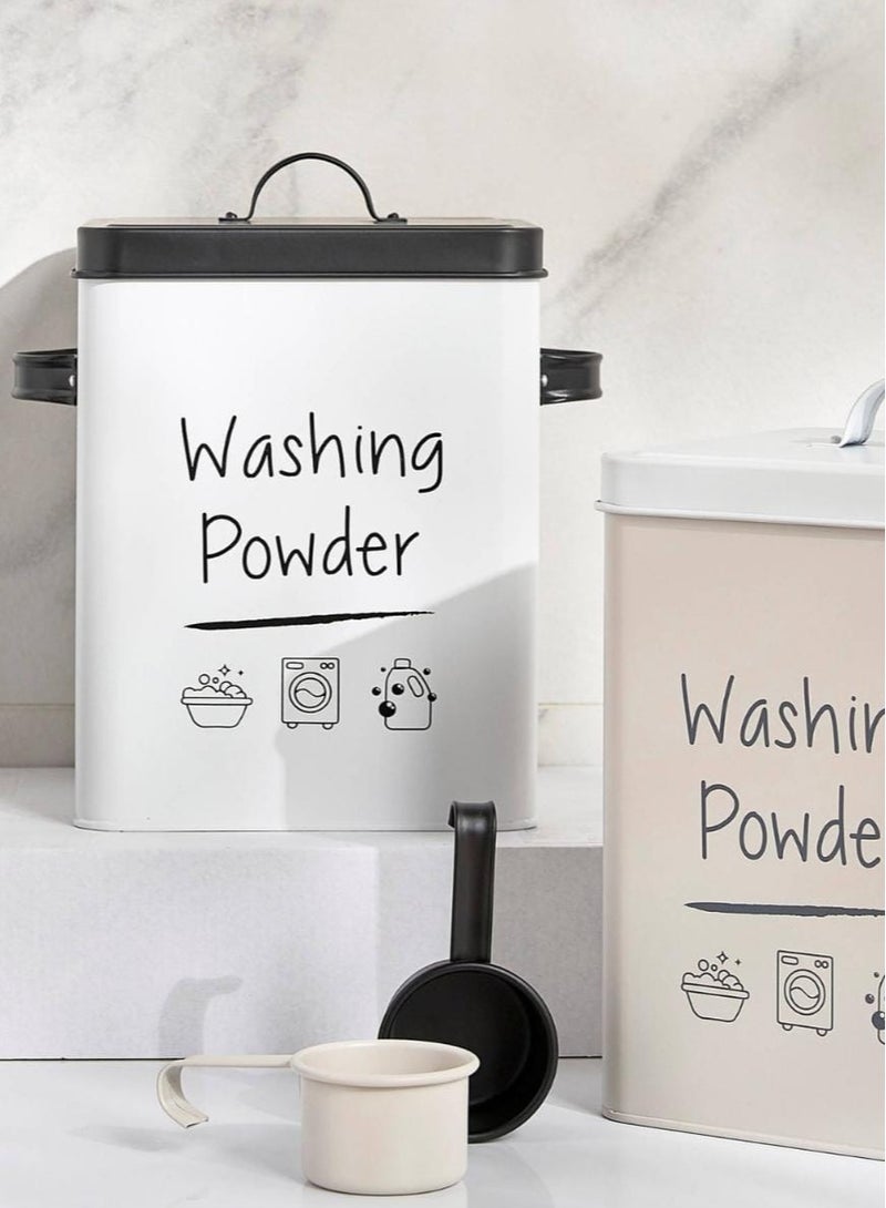 Washing Powder Box with Lid and Scoop - Image 3