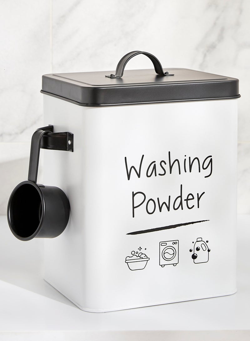 Washing Powder Box with Lid and Scoop - Image 1
