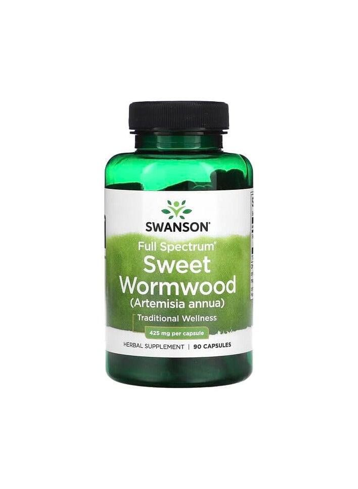 SWANSON Full Spectrum Sweet Wormwood, 425 mg, 90 Capsules