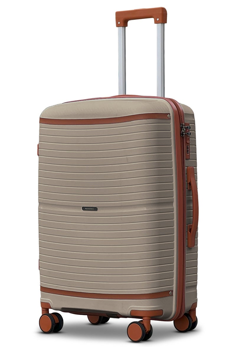 ZAAPPY Hard Shell 24 Inch (20-25kg) Unbreakable Luggage Lightweight, Secured Lock - Image 1