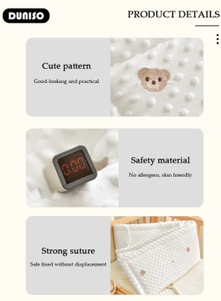 Cot Bumper, Crib Bumper, Breathable Mesh Cot Liner, Crib Rail Cover, Baby Boys Girls Nursery Breathable Crib Bed Liner Bumper Baby Crib Rail Cover Protector Guard Padded Cot Rail Wrap for Side Front Rails - view 2